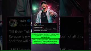 Did Eminem Underrate Relapse Token Sparks Huge Debate  shorts  eminem