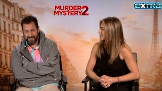 ‘Murder Mystery 2’: Adam Sandler JOKES About Jennifer Aniston’s Rachel Haircut! (Exclusive)