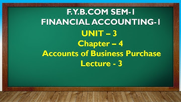 F Y B COM SEM-1 | BUSINESS PURCHASE LEC 3 | GUJARATI By Suresh Sir