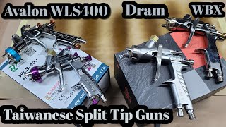 Avalon WLS400 & Dram Spray Guns, LPH400 & Kiwami4 WBX Taiwanese Copy's