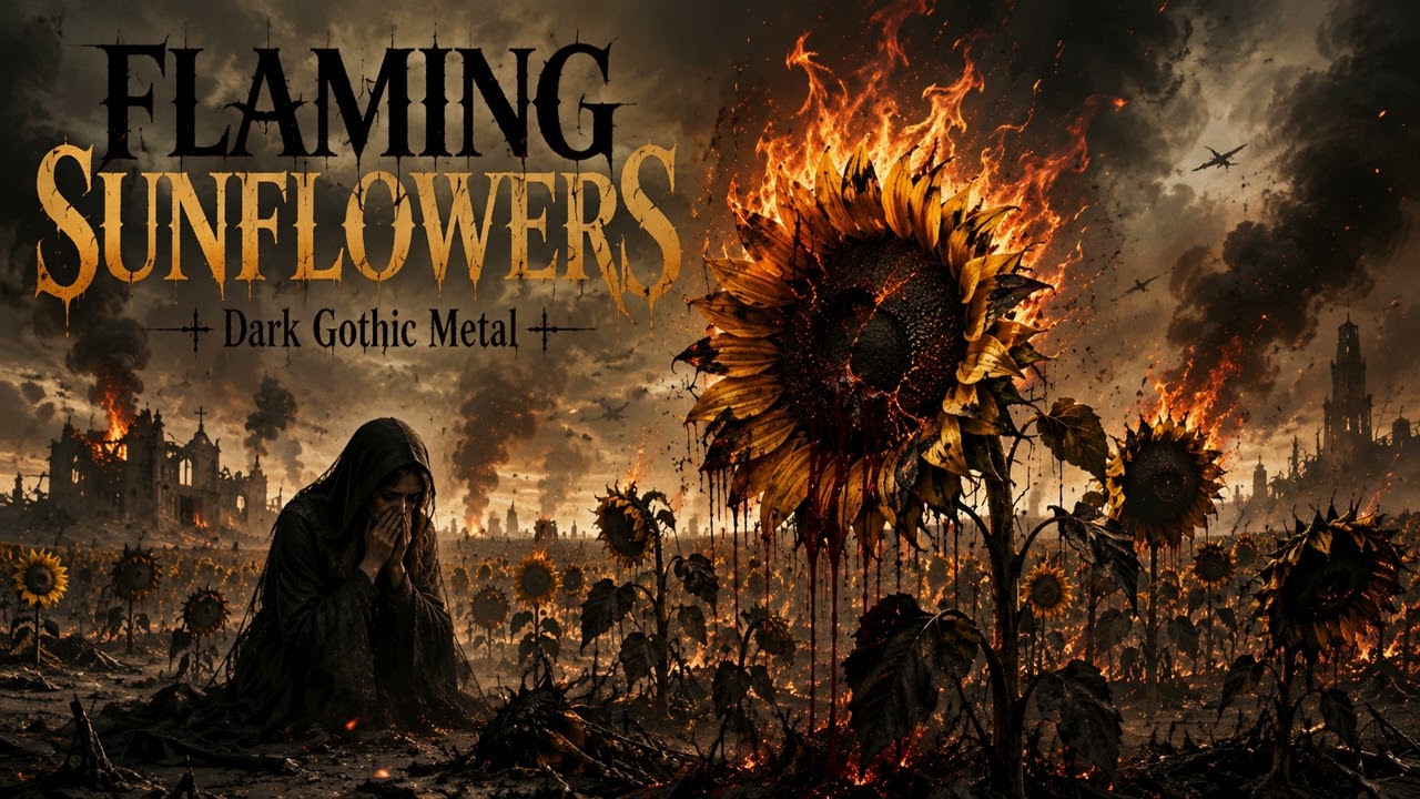 Flaming Sunflowers | Dark Gothic Metal | Official Audio - YouTube