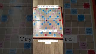 The perfect Scrabble word if you have R + all vowels