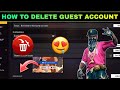 How To Delete Guest Account In Free Fire|| free fire guest account delete kaise kare
