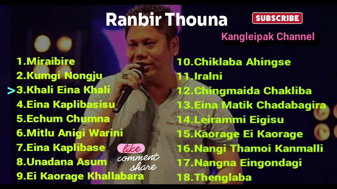 Ranbir Thouna   Best Songs 2022   Kangleipak Channel 