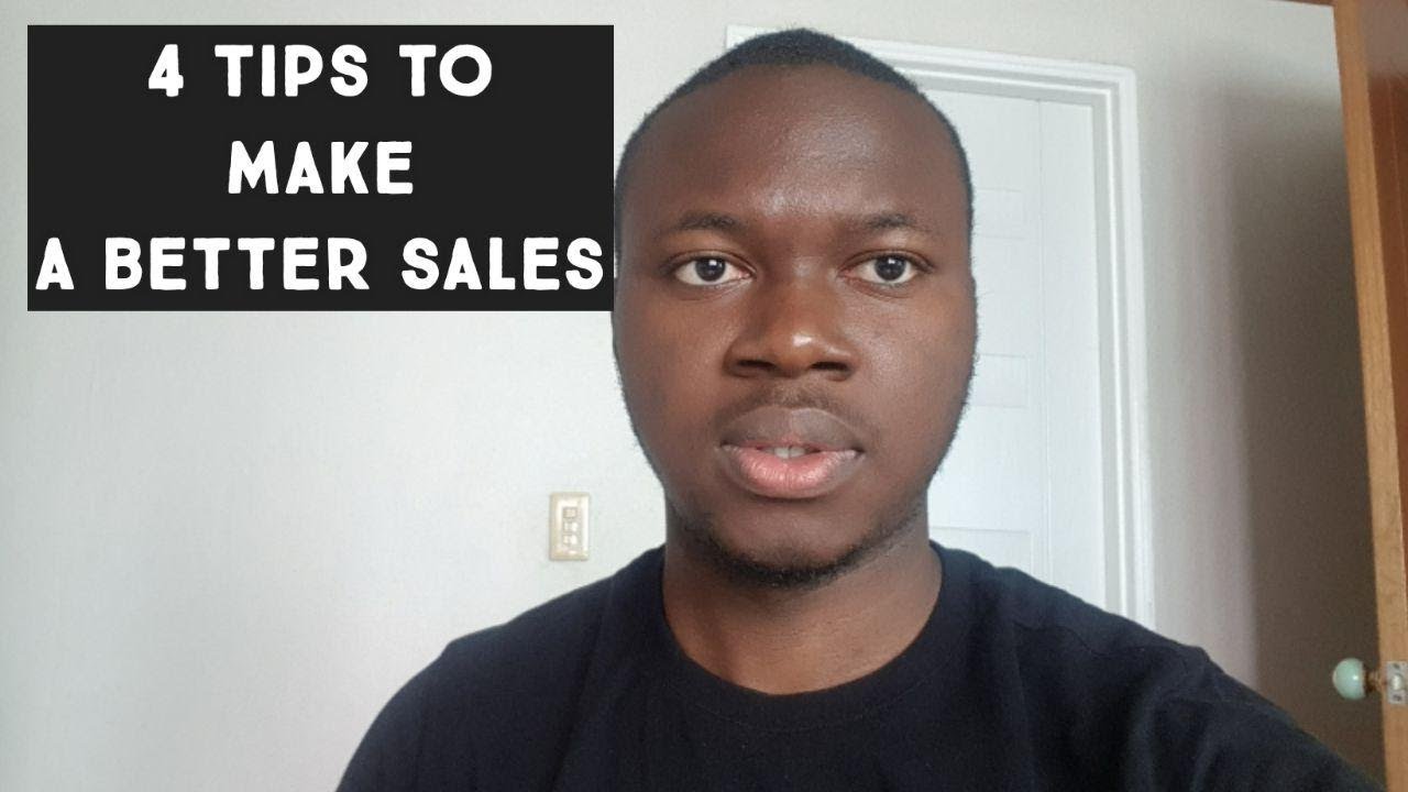 How to be a better sales person - YouTube