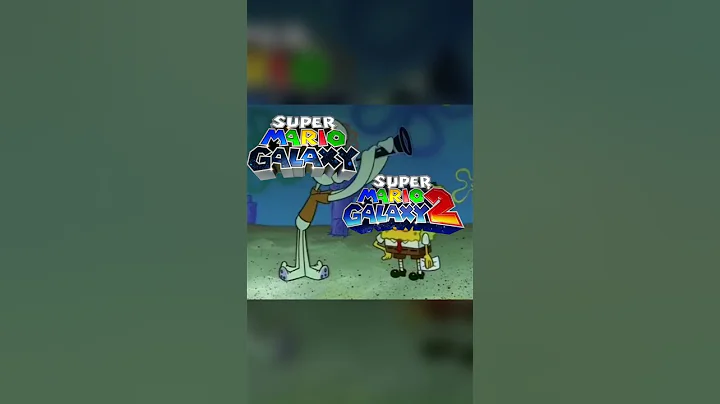 SpongeBob: Wrong Notes - Koopa Road - Super Mario Galaxy Vs. Super Mario Galaxy 2 #shorts