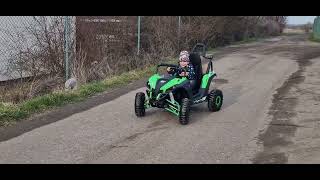 Dětská Bugina akumulátorová ECO MiniUTV Renegade 1200W 48V