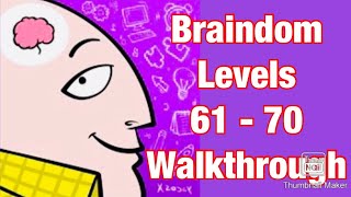 Braindom : Levels 61-70 Walkthrough (Tricky Brain Puzzles) screenshot 5