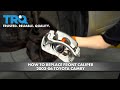 How to replace Front Caliper 2002-06 Toyota Camry
