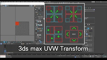 3ds max UVW Transform script