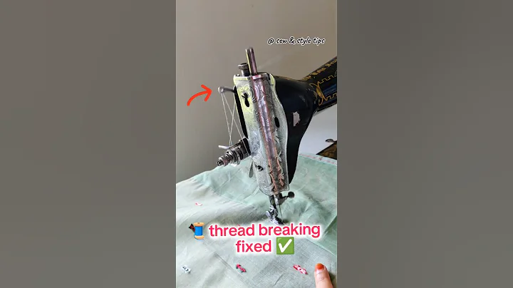 Thread breaking issue ? Here's the fix : part 1 #sewingmachinerepair #diyideas #tailoring #ussewtips