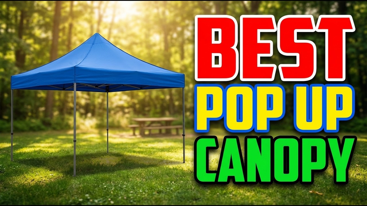 TOP 5 Best Pop Up Canopy 2026