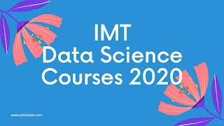 IMT PG Executive Certificate Program in Big Data & Data Science screenshot 4