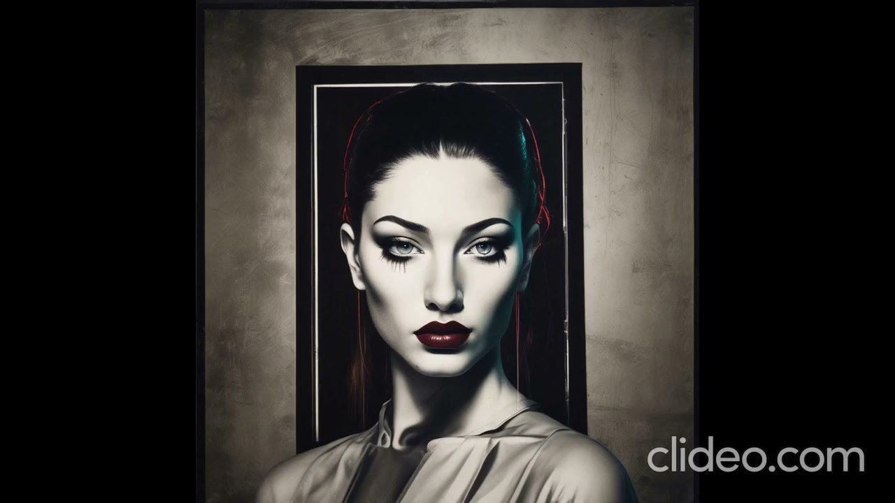 MONA LISA MY DAME | MARILYN MANSON TYPE O NEG STYLE |#rock #metal #gothic #music #darkmetal #fypシ