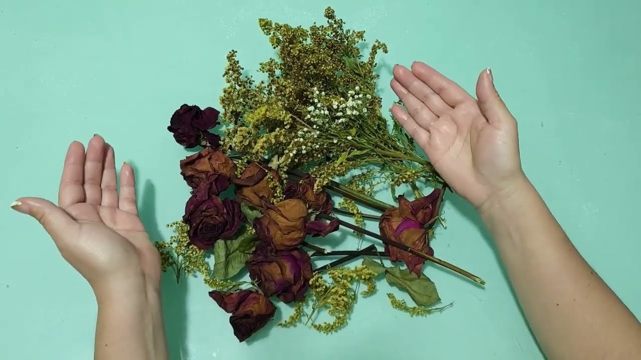 Como secar rosas con plancha y hacer este hermoso cuadro 😍