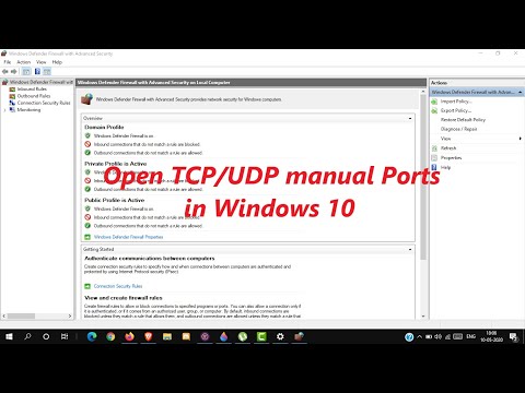 Video: Cara Menutup Port Tcp