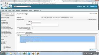 Wikitrainings Salesforce Training Visualforce page Part1