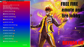 free fire new emote script|| free fire all emote hack ob38 || by @RAYHAN_64