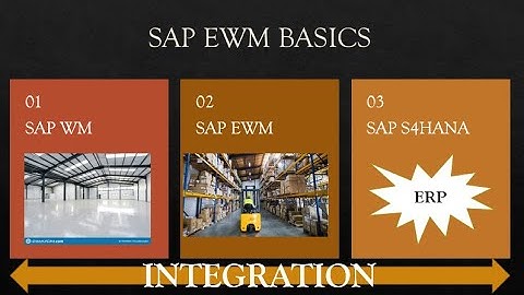 SAP EWM Basics | sap ewm tutorials | sap ewm sap mm integration | sap ewm sap sd s4hana integration