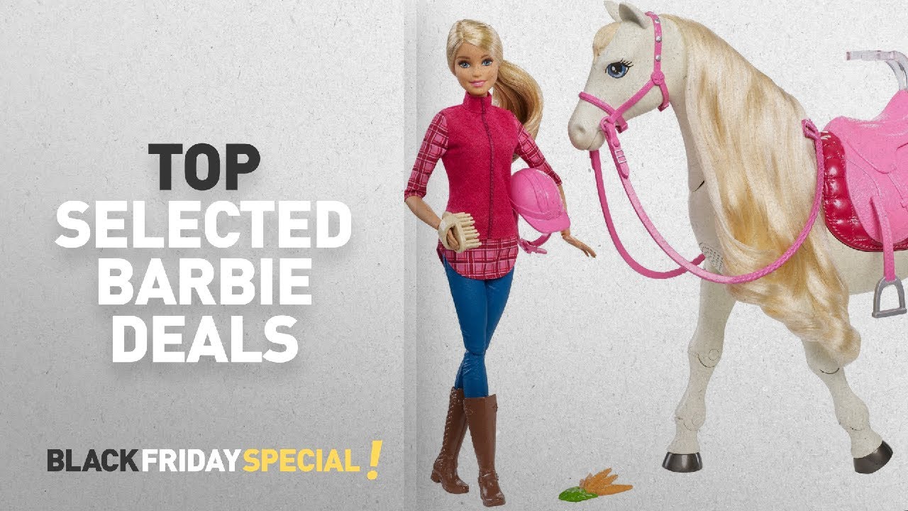 Top Black Friday Barbie Deals Update Barbie FTF02 Dreamhorse Doll and