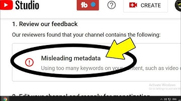 Misleading Metadata Youtube | Your Channel Wasn’t Accepted For Monetization