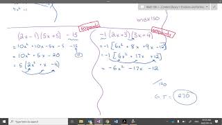 Multiplying Binomials-Random FOIL practice