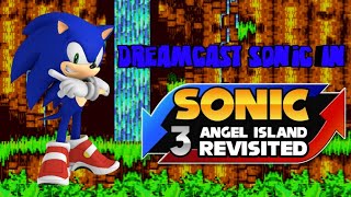 Dreamcast Sonic In Sonic 3 A.I.R (Mod Showcase)