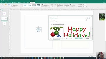 Creating a Greeting Card in Microsoft Publisher