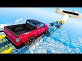 ONLY 545.674% PLAYER CAN COMPLETE THIS HARD PICKUP CAR PARKOUR RACE in GTA 5 !