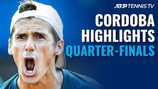 Schwartzman and Ramos Clash; Coria Meets Paire | Cordoba 2021 Quarter-Final Highlights