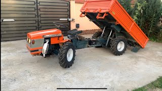 Antonio Carraro 2 pistoane 26 CP Basculare hidraulica motocultor tractoraș 4x4 diesel motoagricola