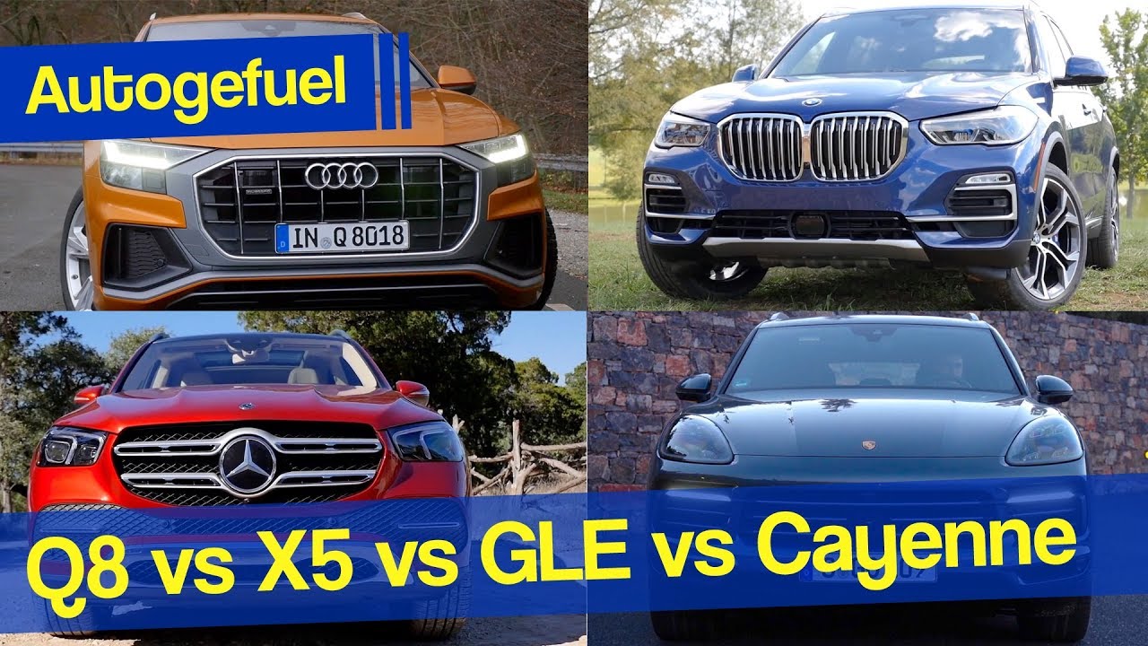 Best Premium SUV? Audi Q8 vs BMW X5 vs Porsche Cayenne vs Mercedes GLE