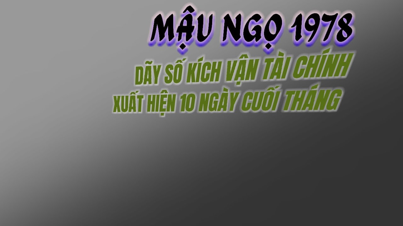 ​Cái gì cũng có hai mặt! Lộc đến cứ nhận tử vi Mậu Ngọ 1978 à, tiền về như lũ 10 ngày cuối tháng!