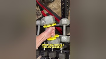 Maximize your set of dumbbells with Micro Gainz Dumbbell Micro Plates!