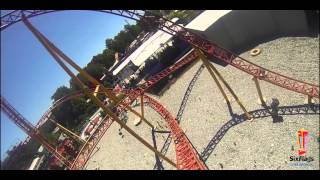 Six Flags Over Georgia Dare Devil Dive POV