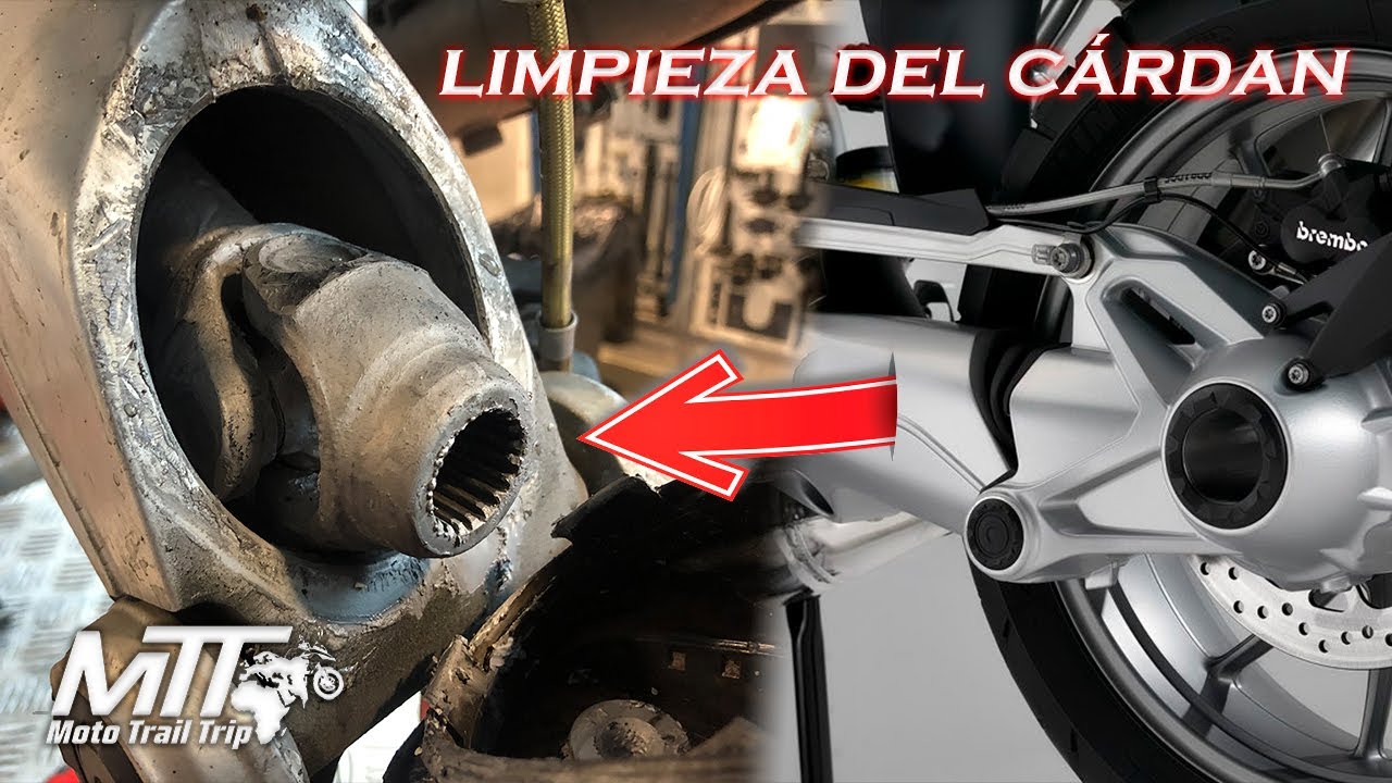 LIMPIEZA del CÁRDAN - CONSEJOS para tu MOTO (CAPÍTULO 1) | MOTO TRAIL TRIP