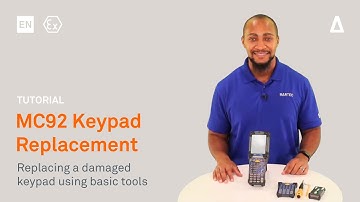 MC92 Keypad Replacement | Replacing a damaged keypad using basic tools | EN | BARTEC