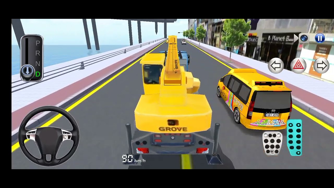 3d Driving Class Volvo Truck Crane Grove Gameplay