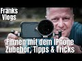 Filmen mit dem Iphone 15 Pro Apple ProRes Log Tipps und Tricks Neewer iPhone 15 Pro  Cage Rig