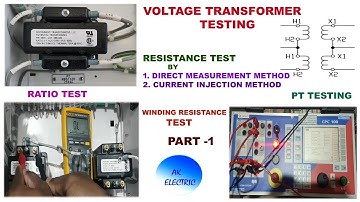 VOLTAGE TRANSFORMER TESTING, LOW VOLTAGE PT TESTING, WINDING RESISTANCE TEST, RATIO TEST, CPC100