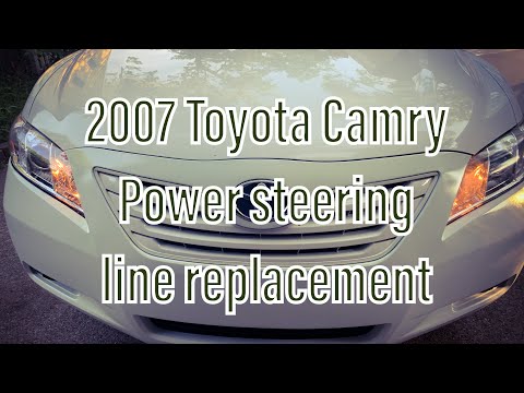 07 Toyota Camry Power Steering Leak Fix