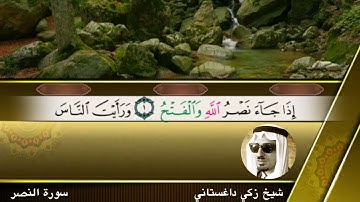 سورة النصر زكي داغستاني