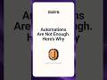 Automations Won't Save You. Here's What Will.