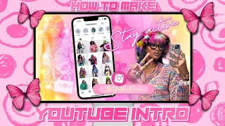 HOW TO MAKE A INTRO ON CAPCUT FOR FREE ON YOUR PHONE💖✨