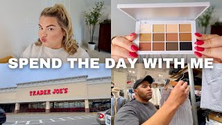 NEW TIKTOK MAKEUP TREND, MALL SHOPPING + TRADER JOES | DAILY VLOG screenshot 3