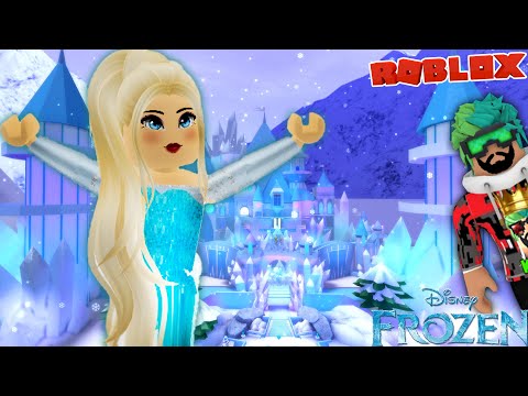 ELSA OLUYORUZ | EN İYİ ELSA EVİNİ KURDUK | FROZEN ROBLOX KÜBRA NİSA