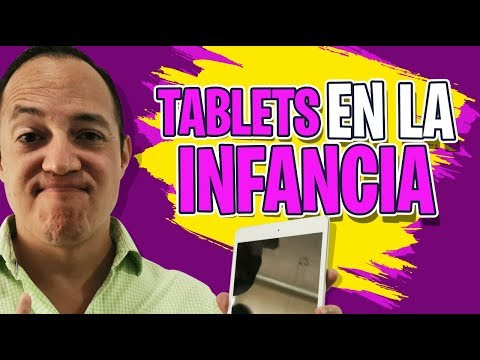 No le des la tablet a tu hijo, podrías estar haciéndole daño