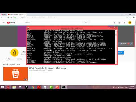 CMD tutorial 3 - How to Get Help in CMD