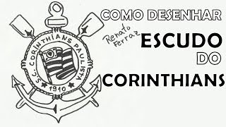 Responder @021_vinys Desenhando Escudo Do Corinthians.✏️⚽👏🏻 #corigao