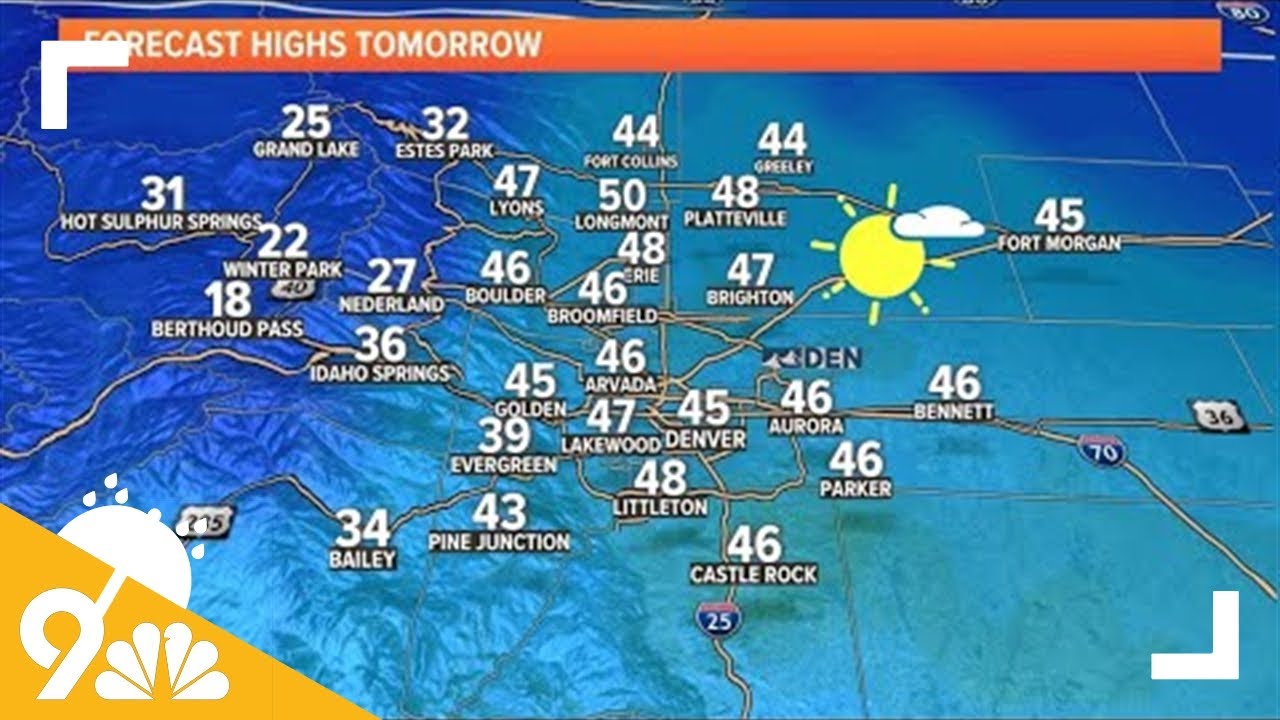 One more mild day before cold weather moves in - YouTube
